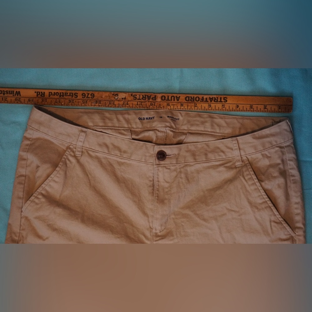 Old Navy Khaki Bootcut Pants